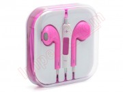 pink-hands-free-headphones-iphone-style-earpods-with-microphone-and-volume-control