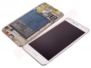 white-ips-lcd-full-screen-service-pack-housing-housing-with-front-housing-for-huawei-y6-2017