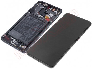 Black full screen Service Pack housing housing IPS LCD with front housing for Huawei Mate 20 (HMA-L29)