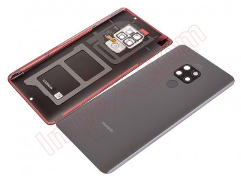 Black battery cover Service Pack with camera lens for Huawei Mate 20, HMA-L09/L29/AL00/TL00