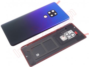 Tapa de batería genérica azul y negra (twilight) para Huawei Mate 20 (HMA-L09)