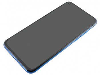 Black IPS LCD full screen Service Pack housing housing with blue frame for Huawei Honor View 20