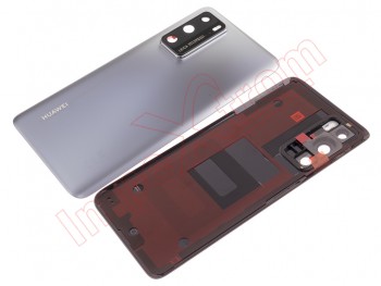 Tapa de batería Service Pack plateada para Huawei P40 5G, ANA-NX9