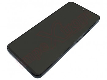 Pantalla completa IPS con marco lateral / chasis color negro (Midnight Black) para Huawei Honor 90 Lite, CRT-NX1 genérica