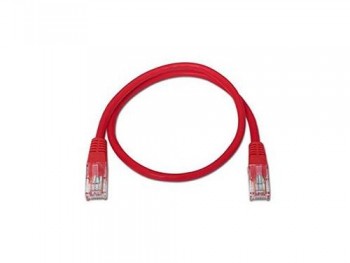 CABLE RED LATIGUILLO RJ45 CAT.6 UTP AWG24,2M ROJO NANOCABLE