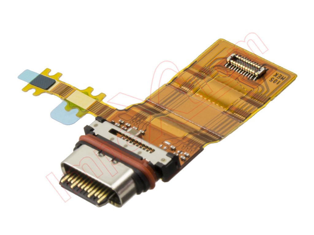 Español doble Emulación Cable flex con conector USB tipo C de carga, datos y accesorios para Sony  Xperia XZ1, G8341 / G8342