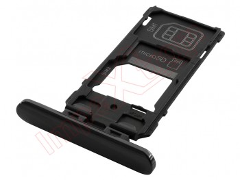 Black Dual SIM/microSD card tray for Sony Xperia 5, J8210 / J8270 / J9210 / J9260