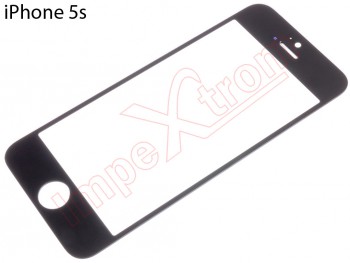 Window black, cristal externo Apple Phone 5S, SE (2016) A1662, A1723, A1724