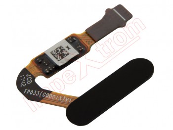 Cable flex con botón lector / sensor de huellas negro para Huawei Honor view 10