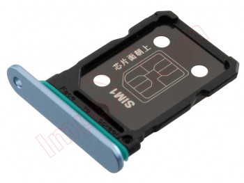 Blue Dual SIM tray for Oppo Reno6 5G, PEQM00, CPH2251