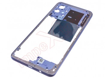 Carcasa frontal azul para Xiaomi Poco M4 Pro 5G, 21091116AG