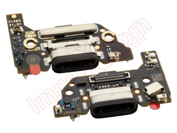 Placa auxiliar Service Pack con conector de carga USB tipo C y micrófono para Xiaomi Mi 11 Lite 5G, M2101K9G, M2101K9CG