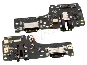 Placa auxiliar Service Pack conector de carga USB tipo C, micrófono y conector de audio jack 3,5mm para Xiaomi Redmi Note 10 4G / Redmi Note 10s