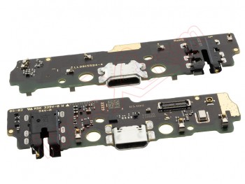 Service Pack Auxiliary board with microphone, micro USB charging, data and accessory connector and 3.5 mm audio jack connector for Xiaomi Redmi A1, 220733SI / Redmi A1+, 220733SFG