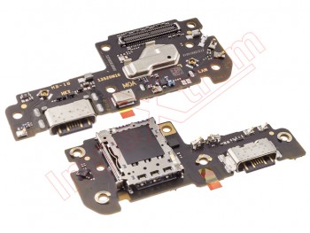 Auxiliary board with microphone, charging, data and accessory connector for Xiaomi Poco X5 Pro, 22101320G