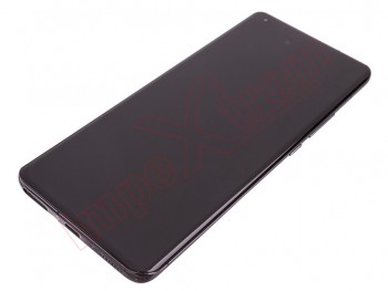 Pantalla completa AMOLED con marco negro para Xiaomi Mi 11 Ultra, M2102K1G. Calidad PREMIUM