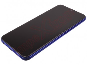 Pantalla completa IPS LCD genérica con marco azul "Starscape blue" para Xiaomi Redmi Note 8T, M1908C3XG