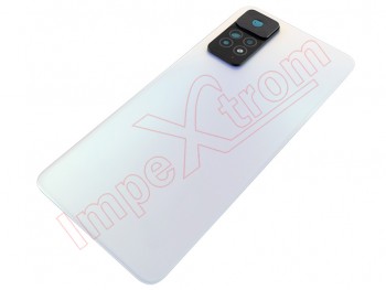 Generic Polar white (phantom white) battery cover for Xiaomi Redmi Note 11 Pro 4G, 2201116TG