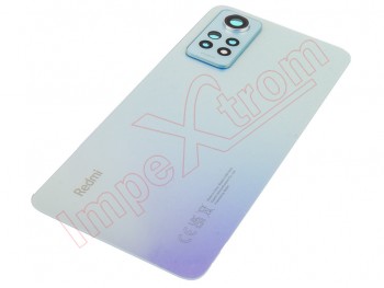 Carcasa trasera / Tapa de batería color azul (star blue) para Xiaomi Redmi Note 12 Pro 4G, 2209116AG