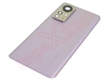 Back case / Battery cover moonstone silver for Xiaomi 12 5G, 2201123G