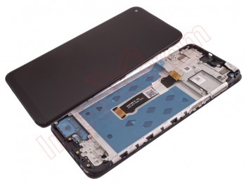 Pantalla completa negra IPS LCD con carcasa frontal para Motorola Moto G9 Power (XT2091-3)