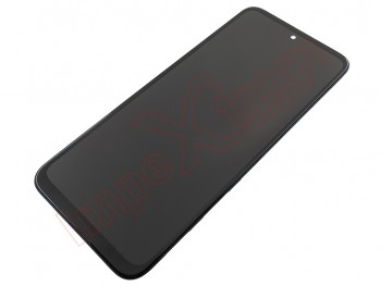 Pantalla completa Service Pack AMOLED negra con marco para Motorola Moto G71 5G, XT2169-1