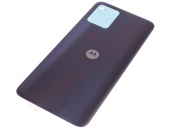 Carcasa trasera / Tapa de batería color negro (cosmic black) para Motorola E13, XT2345-4