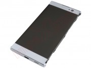 silver-full-screen-service-pack-housing-housing-ips-lcd-with-frame-for-sony-xperia-xa2-xa2-dual-h3113