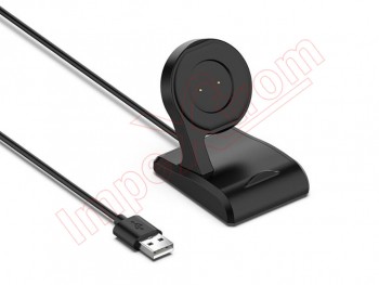 Base de carga con cable USB para reloj inteligente Xiaomi Amazfit T-Rex, A1918 / GTR, A1902 / GTS, A1914