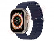 midnight-blue-silicone-band-for-smartwatch-apple-watch-ultra-49mm-a2684