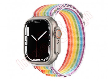 Colorful nylon band for smartwatch Apple Watch Ultra 49mm, A2684