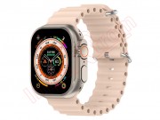 light-pink-silicone-band-for-smartwatch-apple-watch-ultra-49mm-a2684