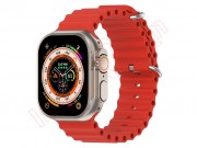 red-silicone-band-for-smartwatch-apple-watch-ultra-49mm-a2684