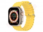 yellow-silicone-band-for-smartwatch-apple-watch-ultra-49mm-a2684