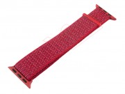 red-nylon-belt-strap-for-smartwatch-apple-watch-de-42-mm