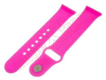 Pink Silicone Sport Strap for Apple Watch 42mm