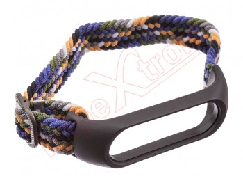 Nylon colorful bracelet / strap / armband for Xiaomi Mi Band 3 / 4 / 5 / 6