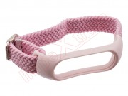 nylon-pink-bracelet-strap-armband-for-xiaomi-mi-band-3-4-5-6