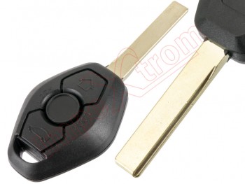 Remote control compatible for BMW, 3 buttons, CAS systems at 868MHz
