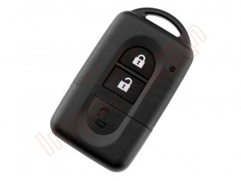 Producto Genérico - Telemando 2 botones 433 Mhz FSK llave inteligente "Smart key" para Nissan Micra / Note / X-Trail / Tiida / Smart