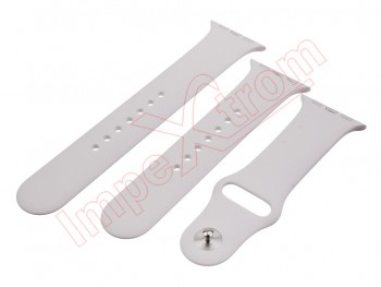 Set of white bands for Apple Watch Series 7 / 8 of 41mm