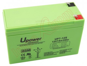 Lead battery 12,0V/7A