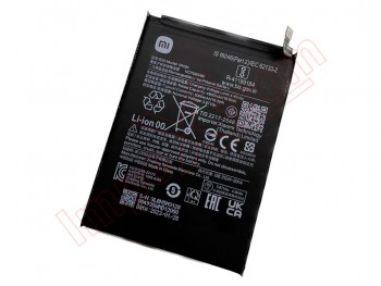 Batería BN5M para Xiaomi Redmi Note 12 - 5000 mAh / 3,87 V / 19.3 Wh / Li-ion