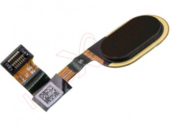 Botón de lector de huellas negro para Motorola Moto E4, E4 Plus XT1771, XT1770, XT1773
