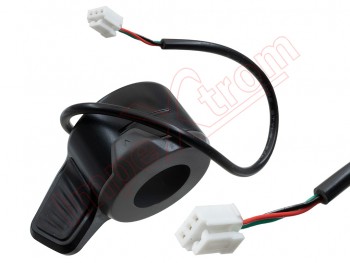 Throttle trigger for electric scooter NIU with 3 cables connector