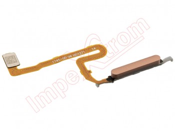 Cable flex con botón sensor / lector de huellas gradiente bronce "Gradient bronze" para Xiaomi Redmi Note 10 Pro, M2101K6G