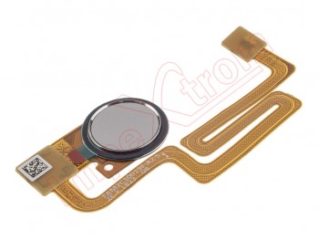 Flex con sensor de huella plateado para Sony Xperia XA2 Plus/H3413/XA2 Plus Dual/H4413/H4493