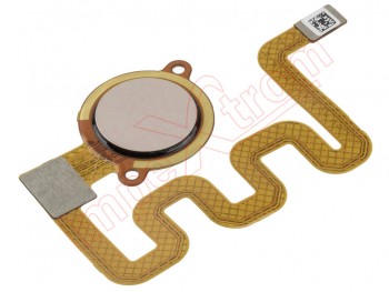 Cable flex con botón lector / sensor de huellas dorado para Xiaomi Mi A2 Lite / Redmi 6 Pro