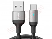high-quality-black-data-cable-joyroom-s-uc027a10-with-3a-fast-charging-with-usb-a-connector-to-usb-type-c-of-1-2m-length-in-blister
