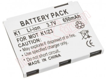 Batería genérica para MOTOROLA KRZR K1